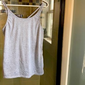 Open back tank top never worn